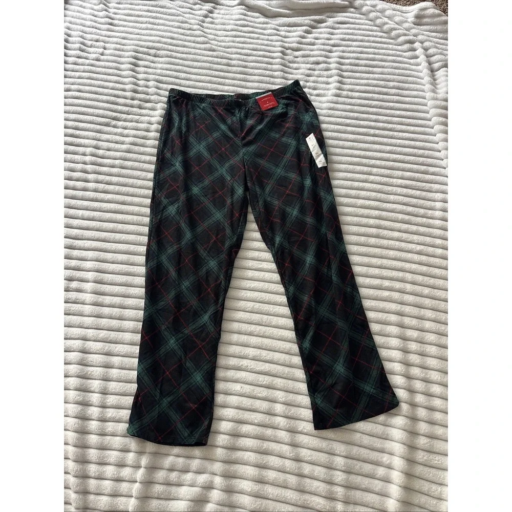 Wondershop Pajama Pants Green and Red XL (14)